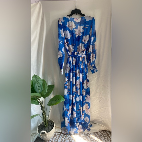 NWOT Pink Lily My Dearest Darling Floral Maxi Dress - Picture 15 of 15